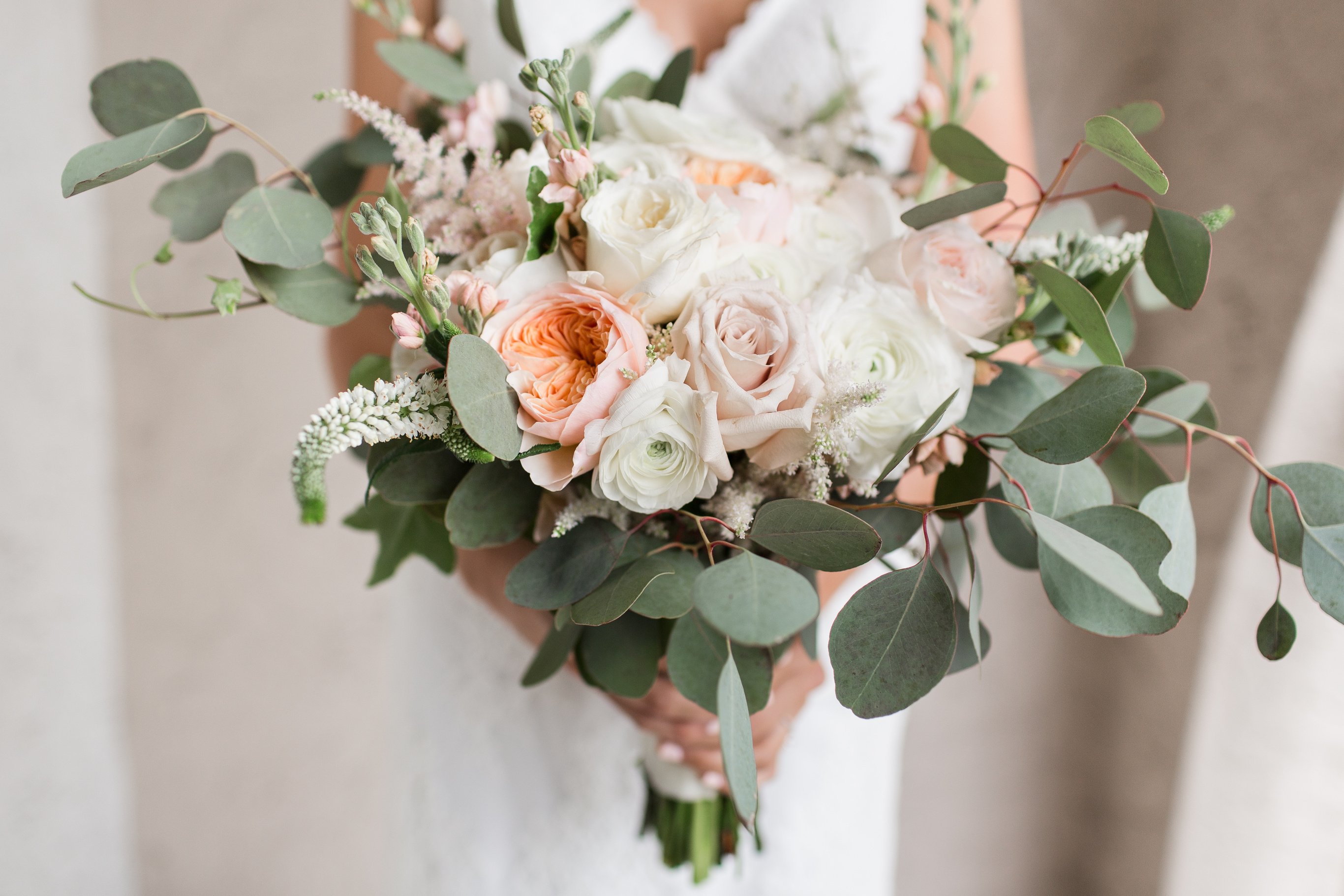 Soft Wedding Flowers